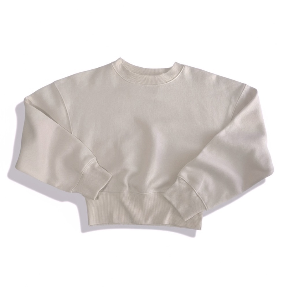 Wild Fable Cream Crewneck Sweatshirt - Picture 3 of 4